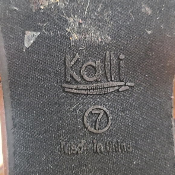 Kalli Colorful Strap Sandals Women's Shoes 7 - Picture 6 of 7